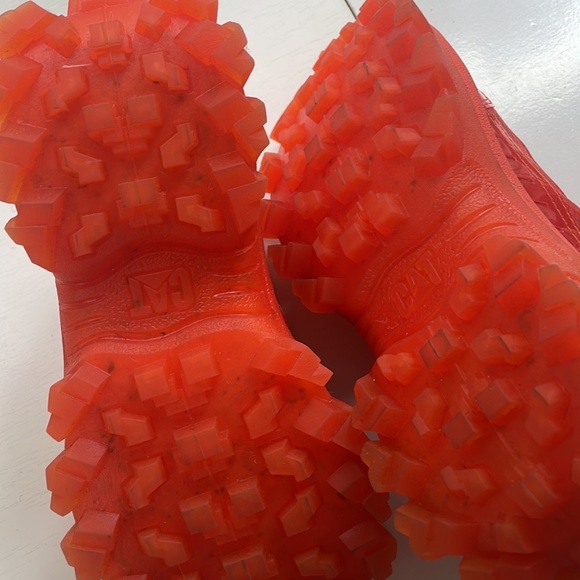 Caterpillar Intruder XL Orange Supercharged Chunky Y2k Sneakers - Picture 8 of 14